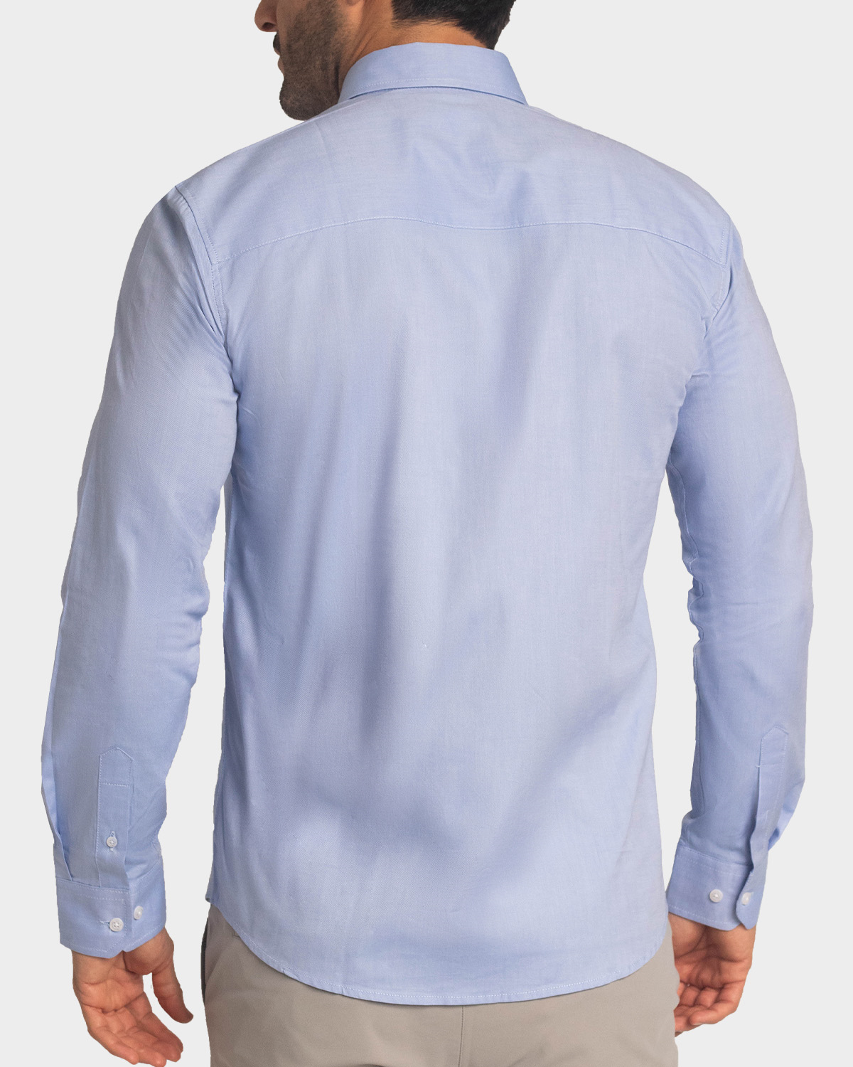 CAMISA CASUAL PARA HOMBRE MANGA LARGA 