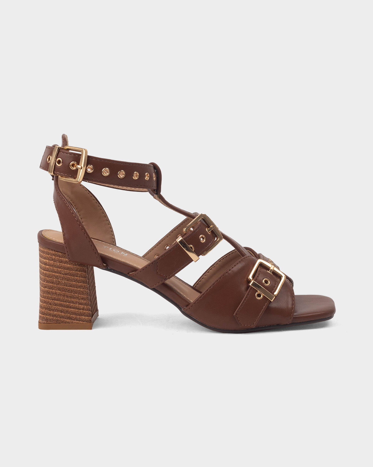 LYLE HEEL BUCKLE SANDAL 