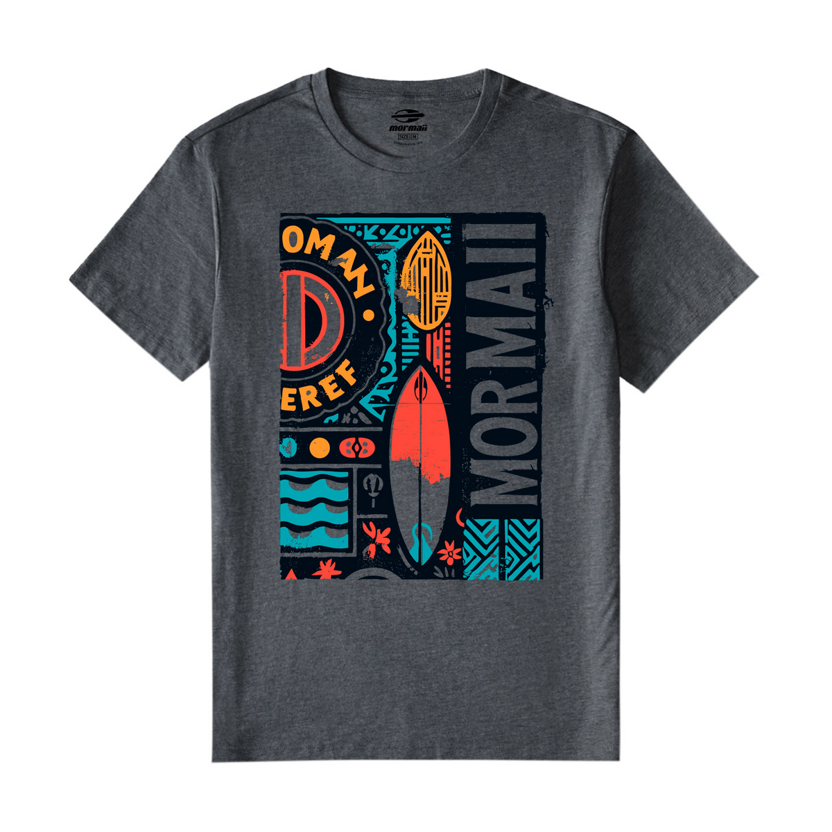 REMERA GRÁFICA MORMAII 