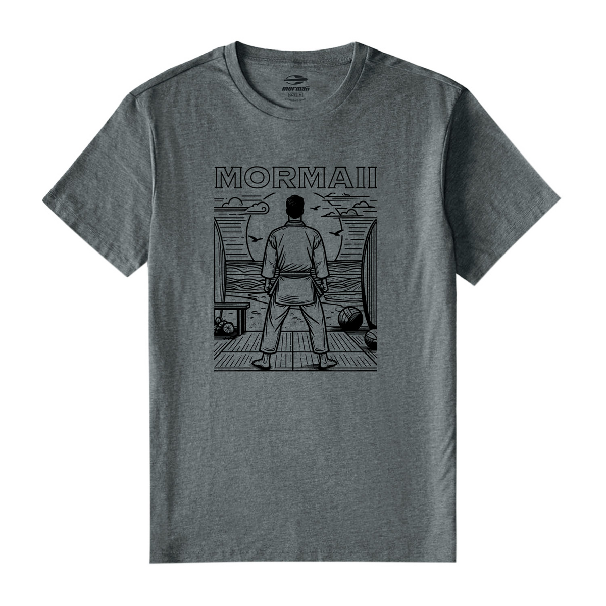 REMERA GRÁFICA MORMAII 