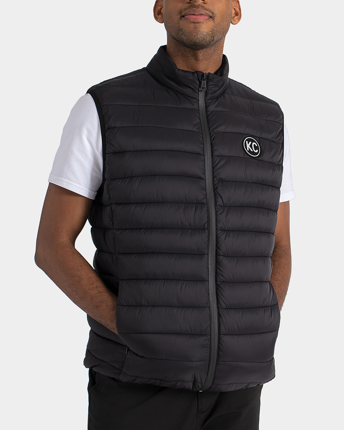 CHALECO CASUAL PARA HOMBRE BLACK 