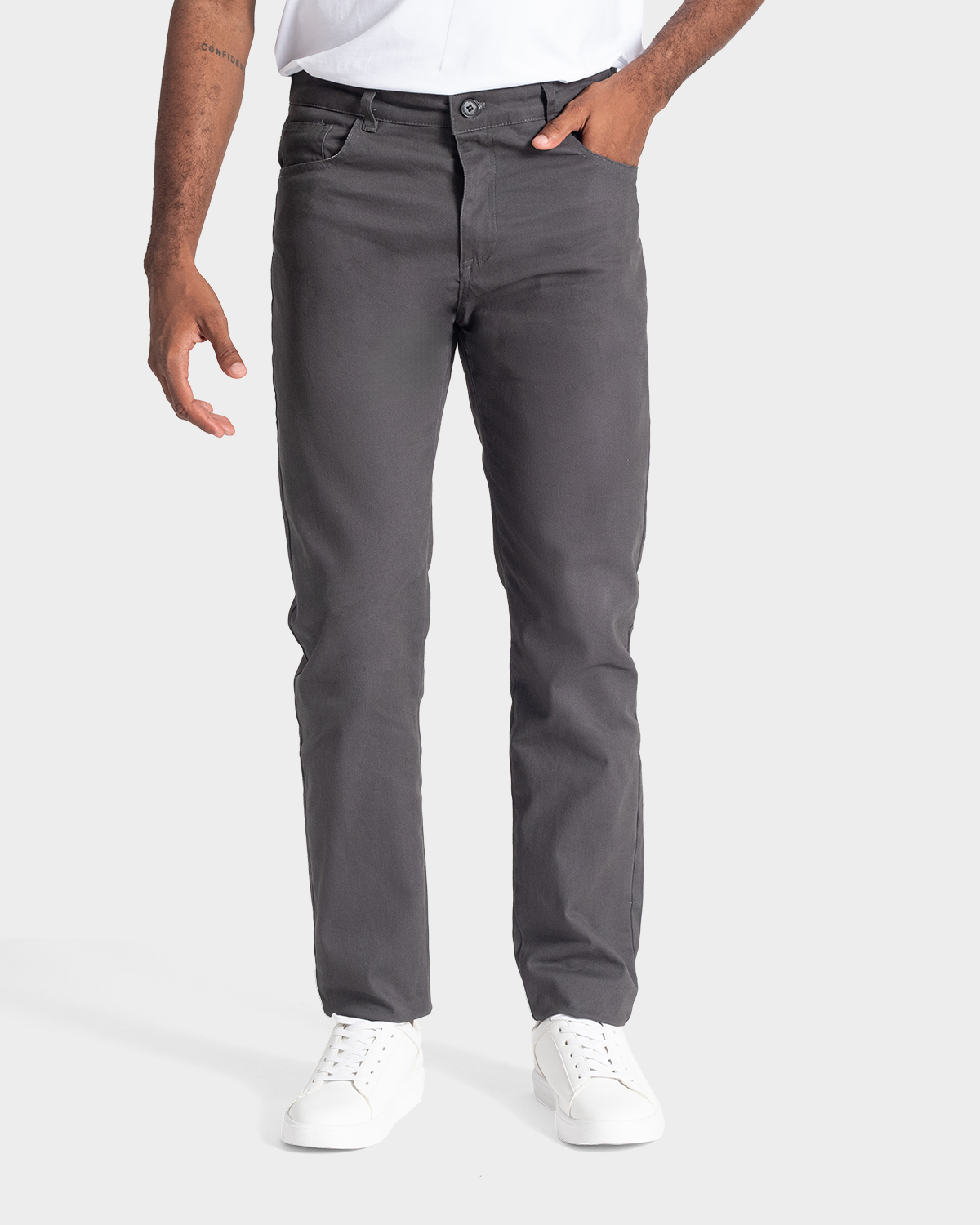 PANTALON CASUAL 5 POCKET SLIM FIT  