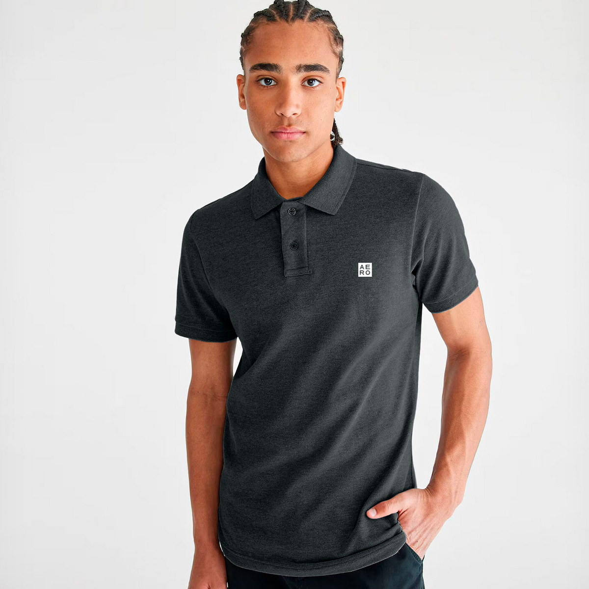 GUYS SS SOLID POLO 