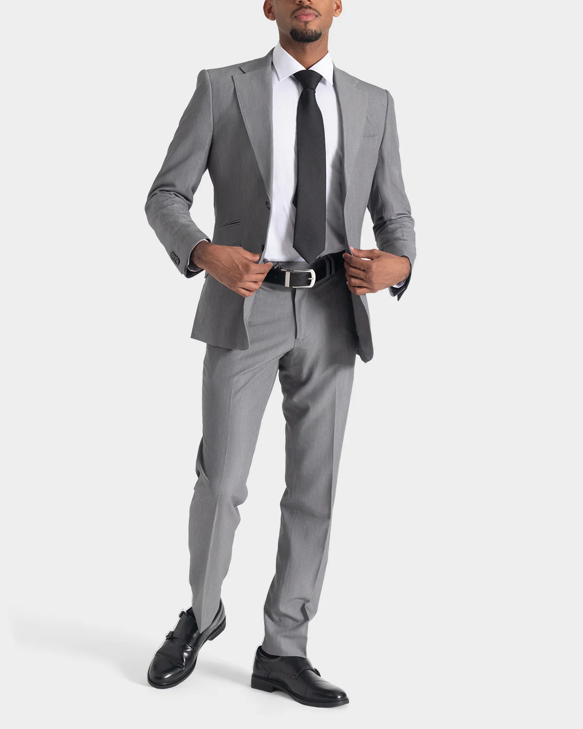 DRESS SUIT FOR MEN GREY 