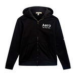 KNIT FLEECE ZIP HOODIE 