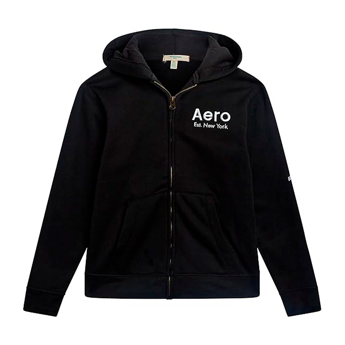 KNIT FLEECE ZIP HOODIE 