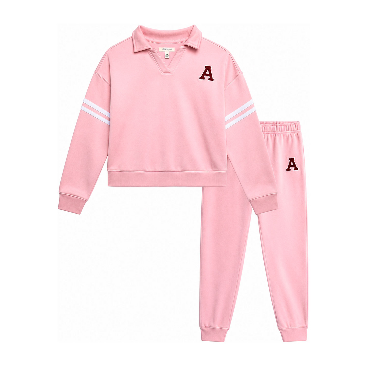 KNITTED 1/4 ZIP PULLOVER TOP  KNITTED PANT 