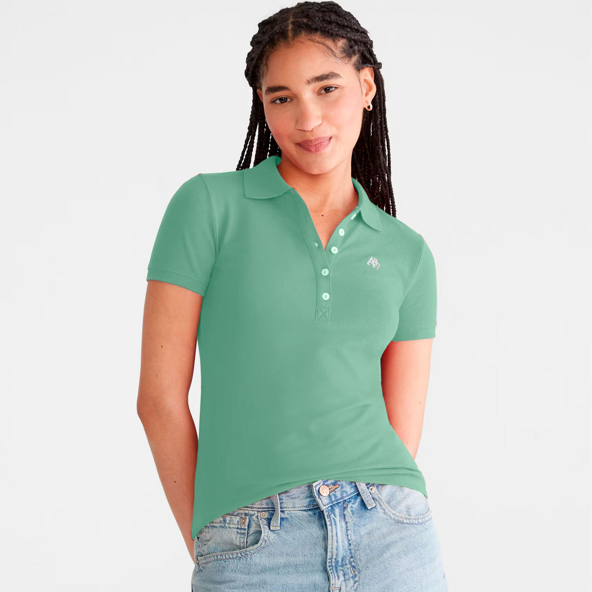 AERO GIRLS POLOS #1788green126