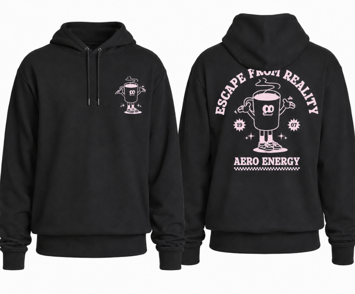 AERO ENERGY PUFF PRINT HOODIE 