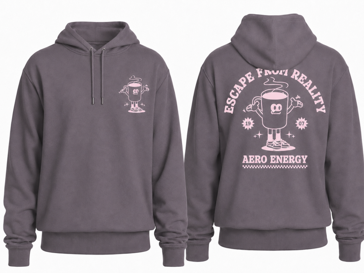 AERO ENERGY PUFF PRINT HOODIE 